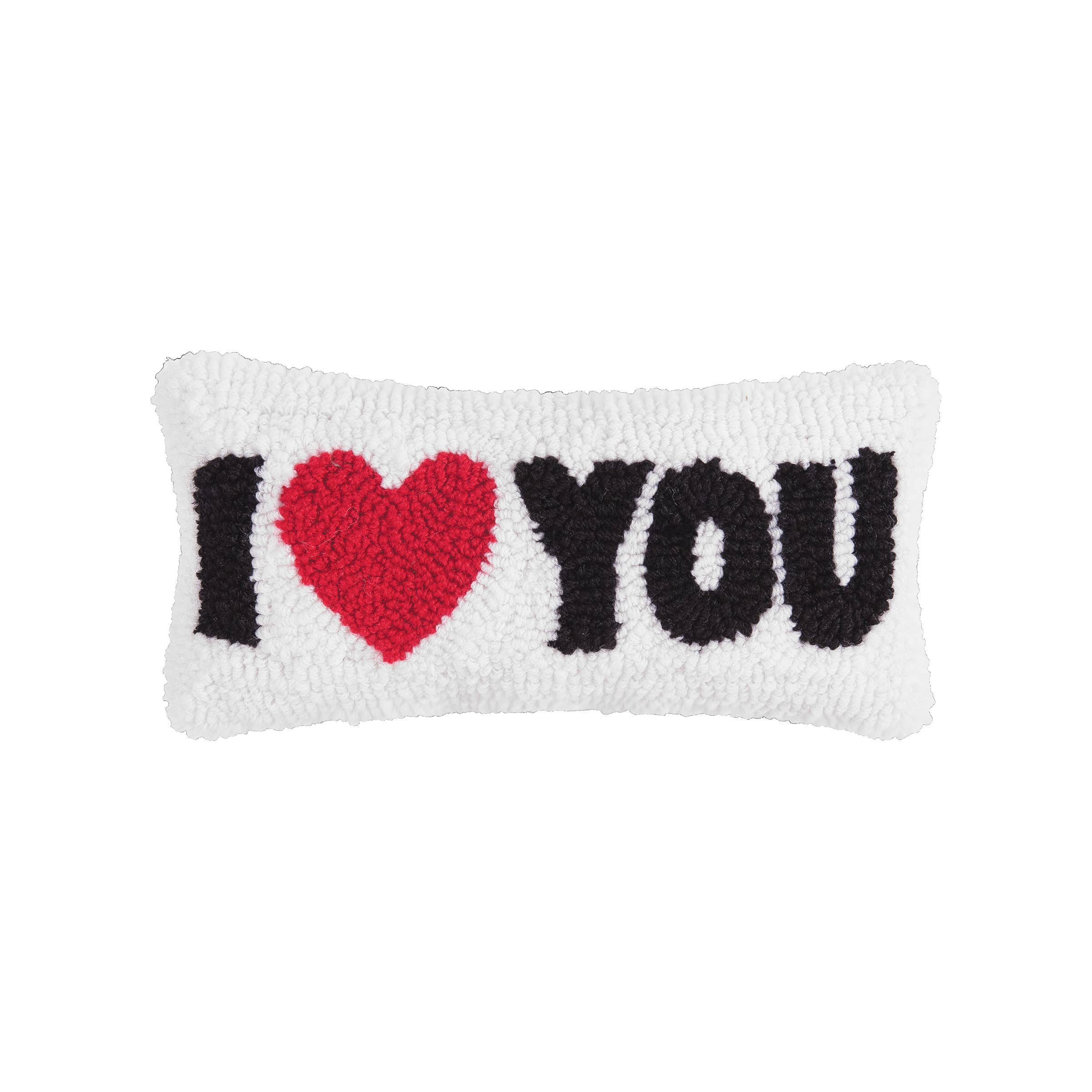 C&F Home - Vente Coussin lombaire - Coussin I Heart You pour la Saint-Valentin