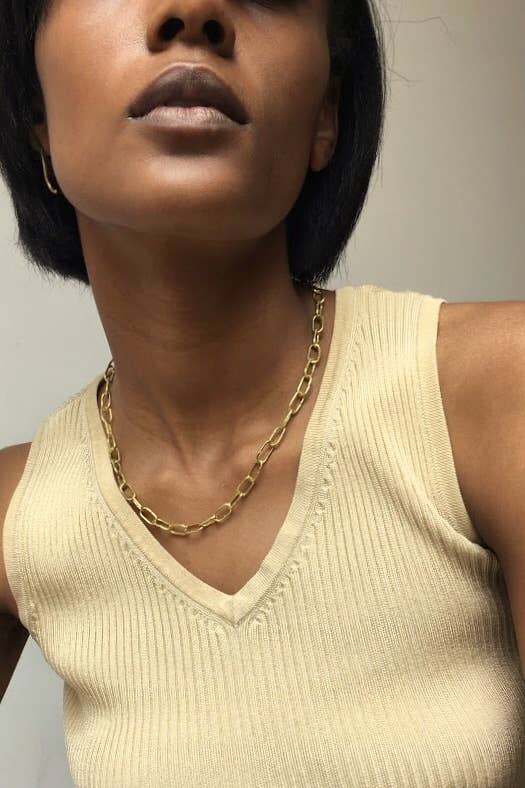 Mahnal Jewelry - Wholesale Link & Chain Necklace - Alitsal Necklace1