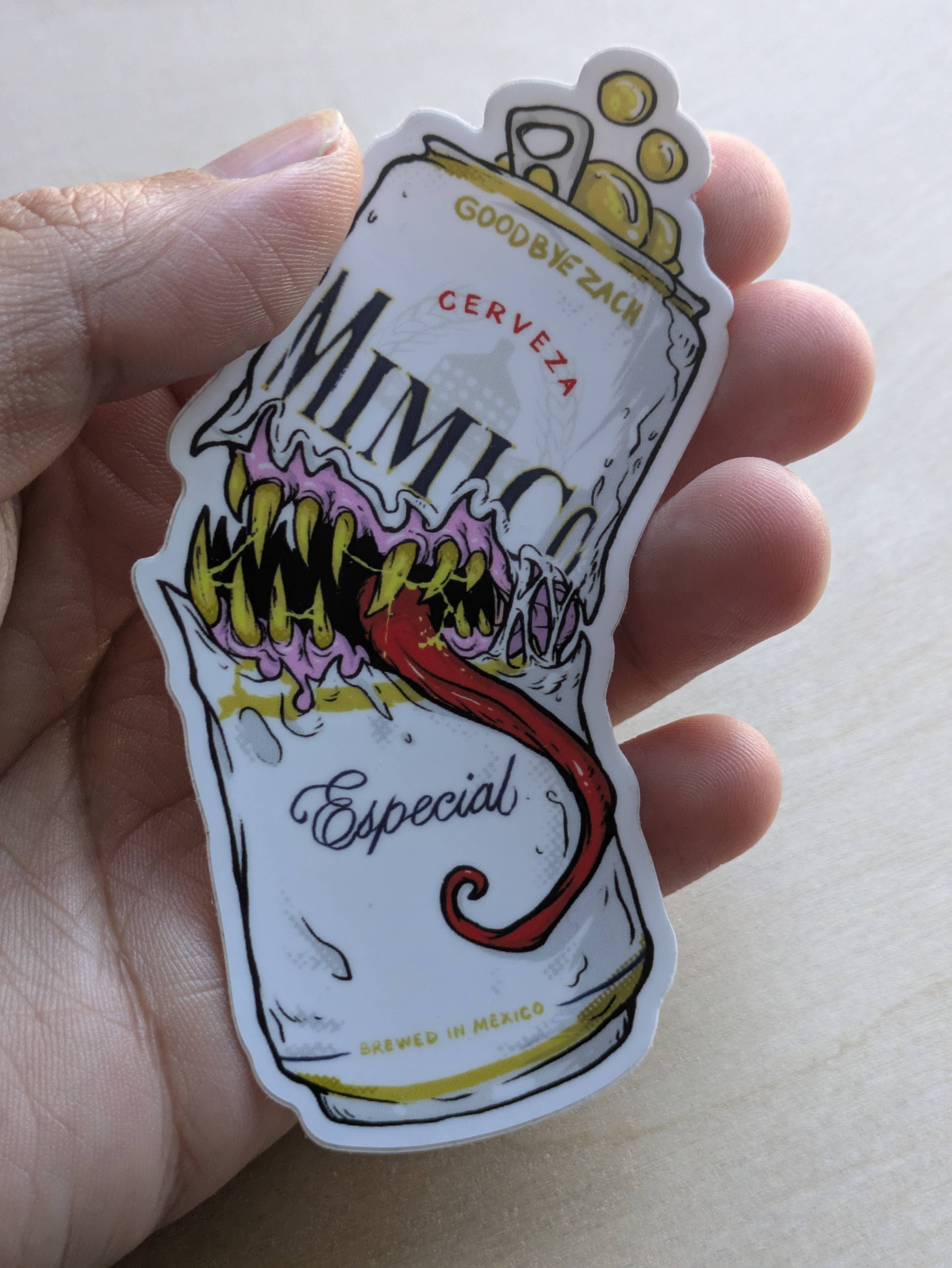 Goodbye Zach - Wholesale Sticker - Mimico Beer | Vinyl Sticker | Food Monster2