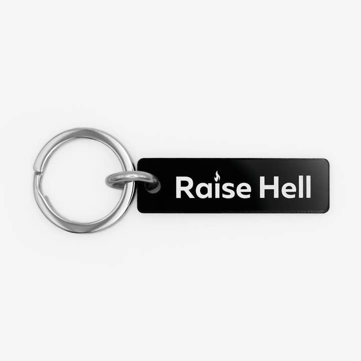Raise Hell - Keychain for wholesale by Happy Impulse