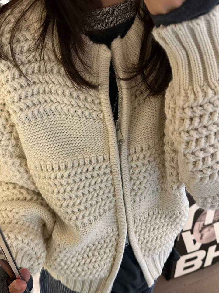 Retro Heavy Knit Pineapple Cardigan Jacket and other Purchase Wholesale pink pineapple sweaters. Free Returns & Net 60 Terms on Faire trending on Faire.