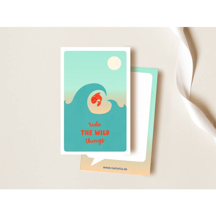 Mappa tascabile RIDE THE WILD THINGS per la vendita all'ingrosso da parte di TANTE TIA