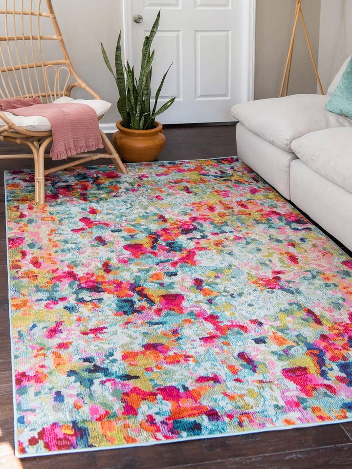 Modern Designed Champagne Chromatic Rug for wholesale by Rug Mart