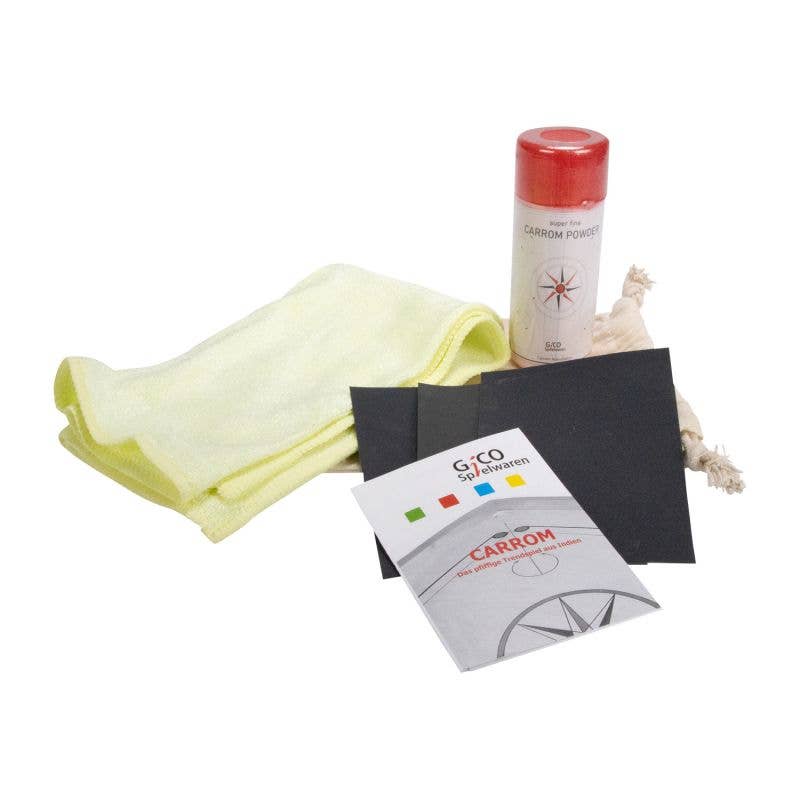 GICO Spielwaren - Vendita all'ingrosso Giochi da tavolo - GICO Carrom Set di Manutenzione Universale per Tutti i Carrom Board 21150
