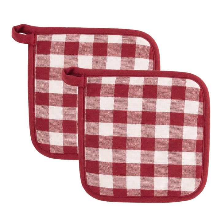 Tiseco - Wholesale Oven Mitt/Pot Holder - Pot holder GINGHAM - SET/2 - 20x20 cm7