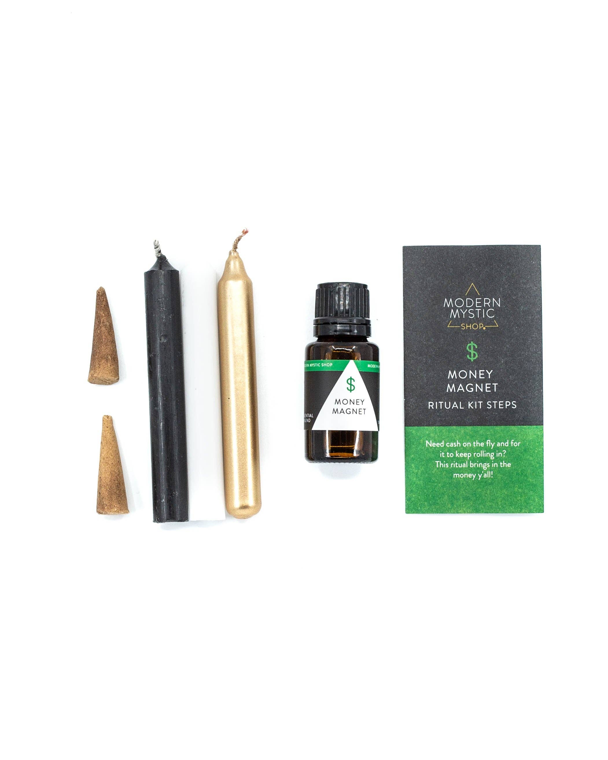 Modern Mystic Shop - Vente Accessoire de méditation - Kit rituel Money Magnet2