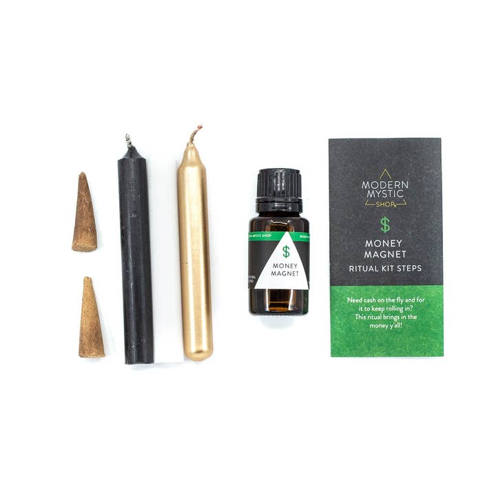 Modern Mystic Shop - Vente Accessoire de méditation - Kit rituel Money Magnet2