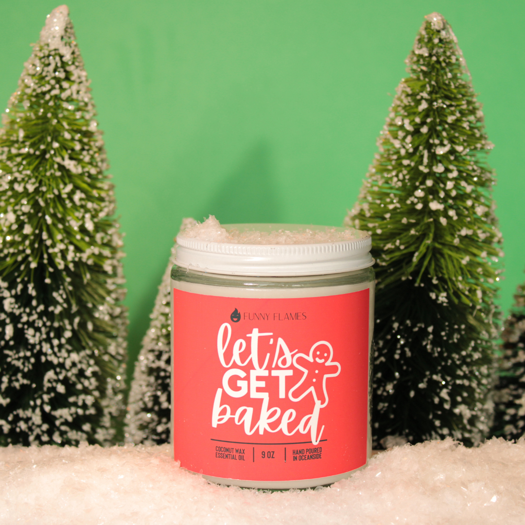 Funny Flames Candle Co - Les Creme - Wholesale Jar/Filled Candle - Holiday 2025 Best Sellers Collection 9oz Candles102