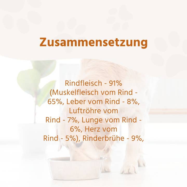 WILDFANG - Wholesale Pet Food - Dog - Pure beef wet food - BARF quality3