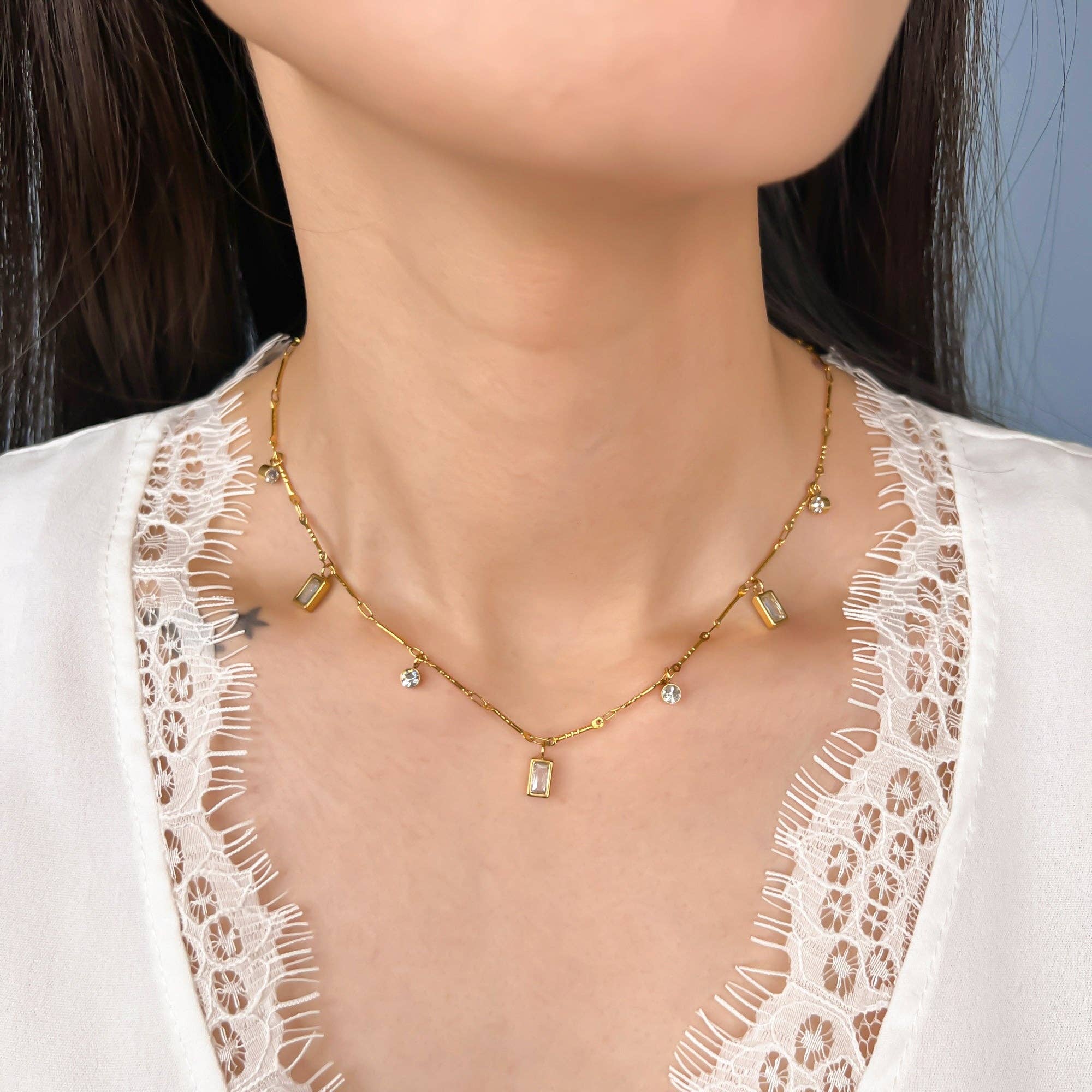 OMG Blings - Wholesale Pendant/Charm Necklace - 16N007 - Water Resistant Necklace2