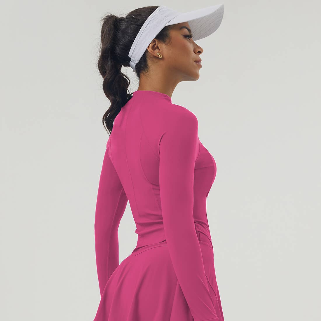 Sodalemon - Vente Veste de sport – femme - Veste de yoga fitness zippée avec trou pour le pouce pour femmes10