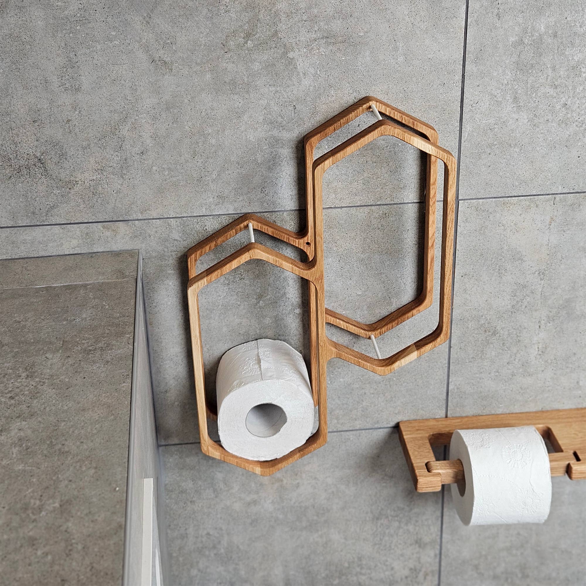PromiDesign - Wholesale Toilet Paper Holder - Wall-Mounted Toilet Paper Holder for Bathroom Storage3