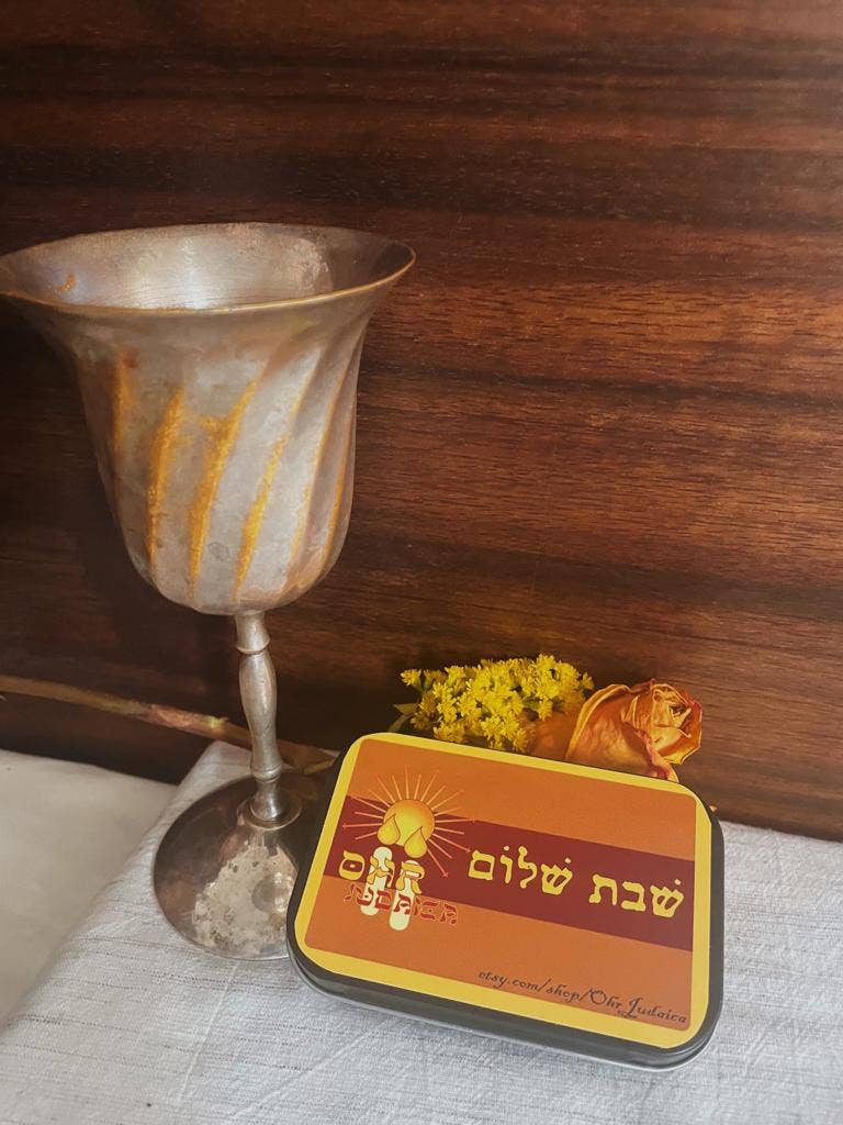 Ohr Judaica - Venta al por mayor Vela aromática de viaje - Kit de Viaje de Shabat y Havdalá de Bolsillo2