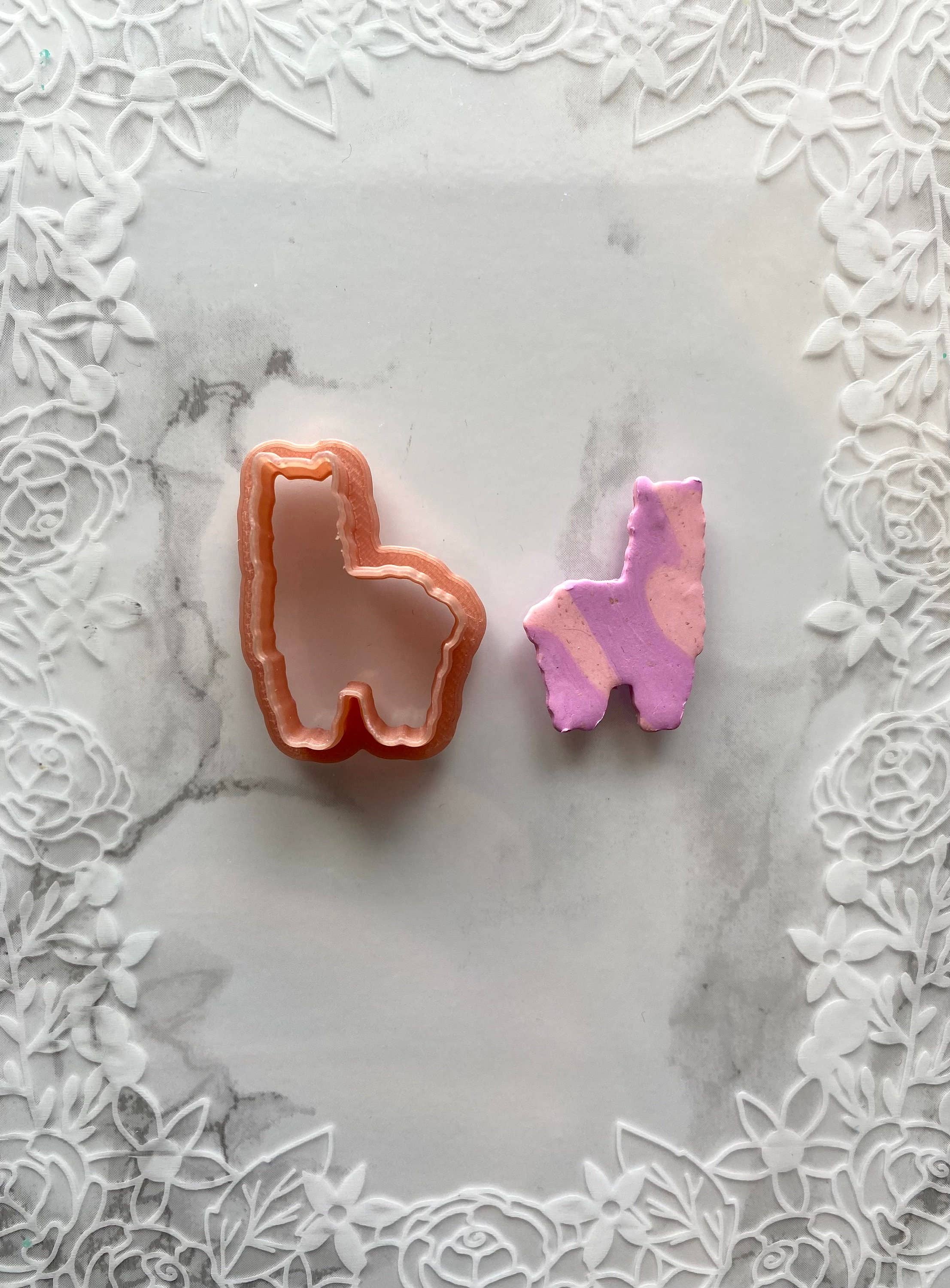 EllaRaeMouldsVinyls - Wholesale Craft Tool - Llama Clay Cutter / Polymer Clay Cutter / Polymer Clay Tools1