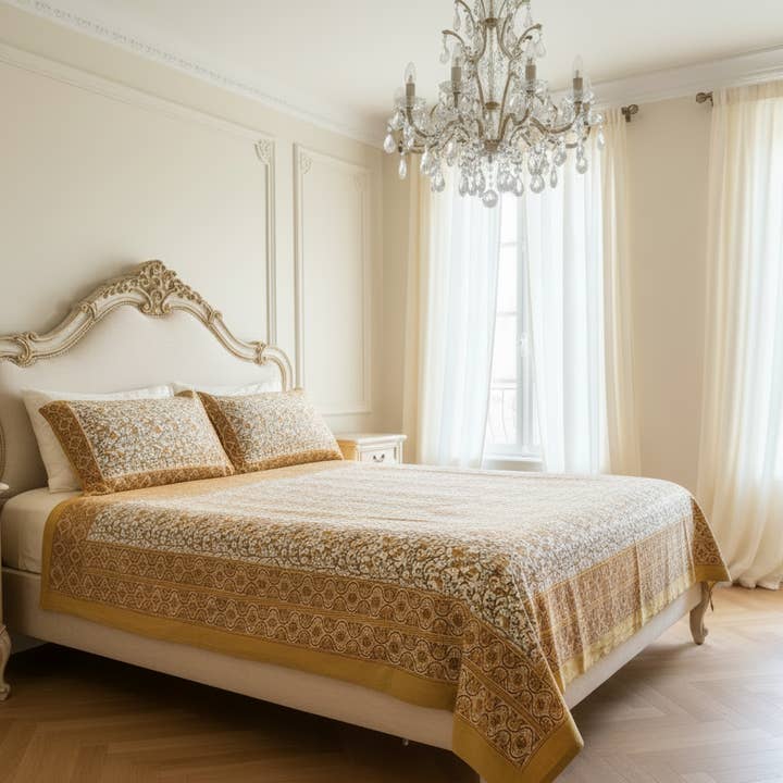 Thread To Form - Wholesale Sheet Set - Vintage Bloom Bed Sheet Set5