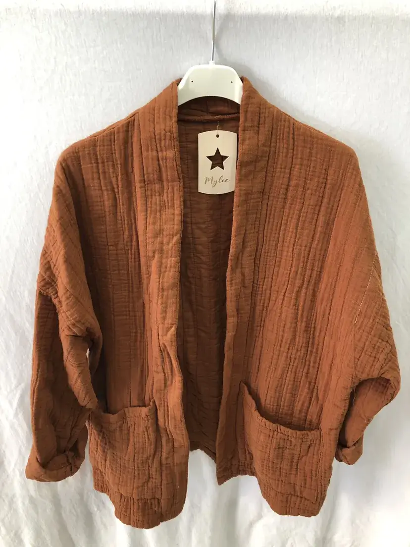 Mimi & Gogo – wholesale Jacket – Women's – Quilted jacket in cotton gauze30