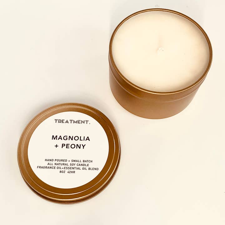 Magnolia + Peony for wholesale by Treatment. Candle Co