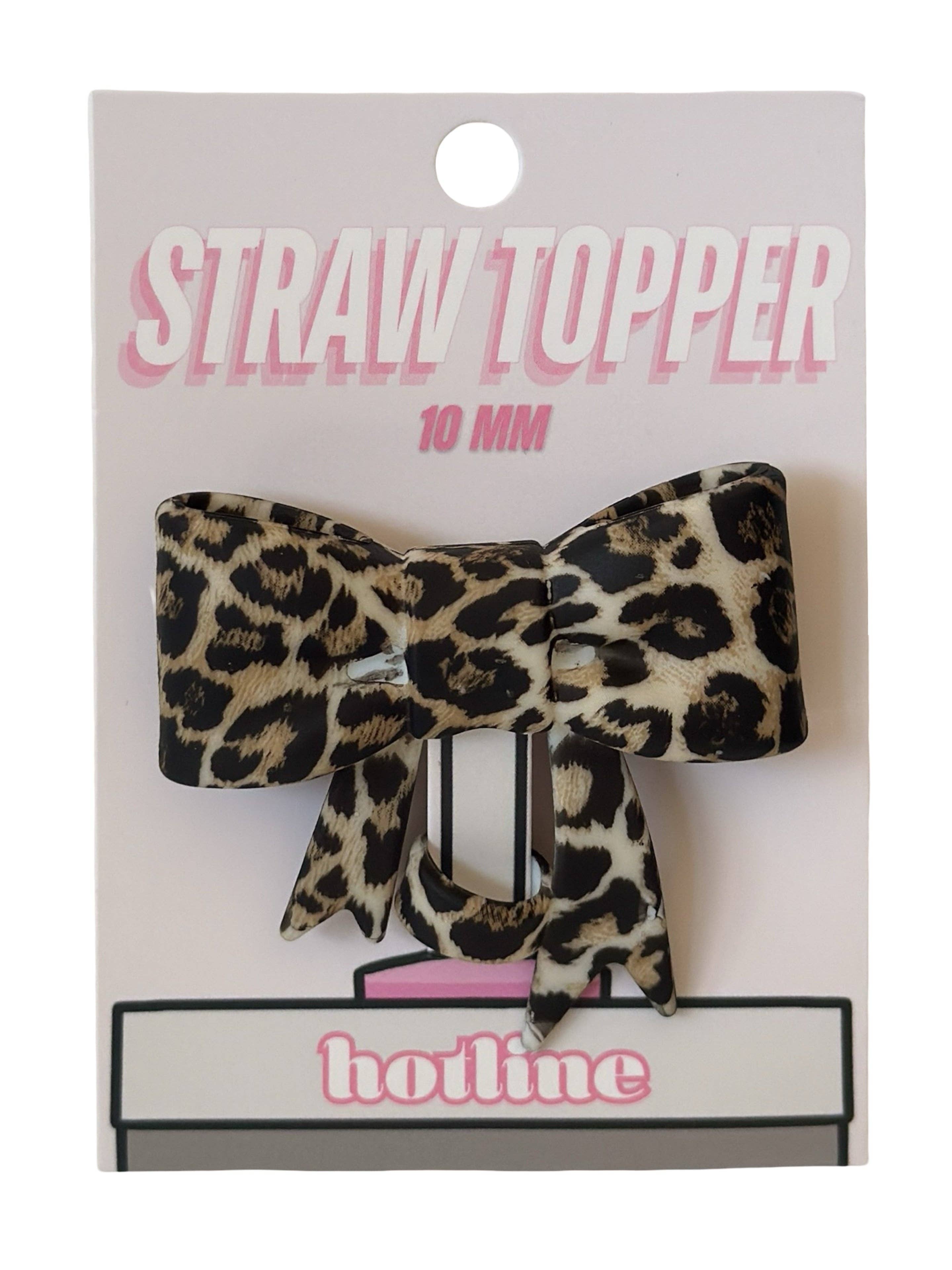 Shop Hotline - Wholesale Drink Topper - Large Bow Straw Toppers24