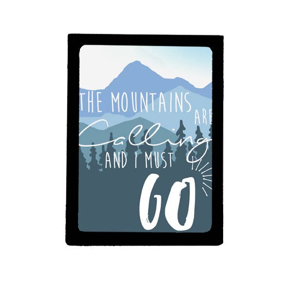 Corvidae drawings & designs - Vendita all'ingrosso Set di cartoleria/cancelleria - Biglietto di auguri con scritta «And I must go», in confezione