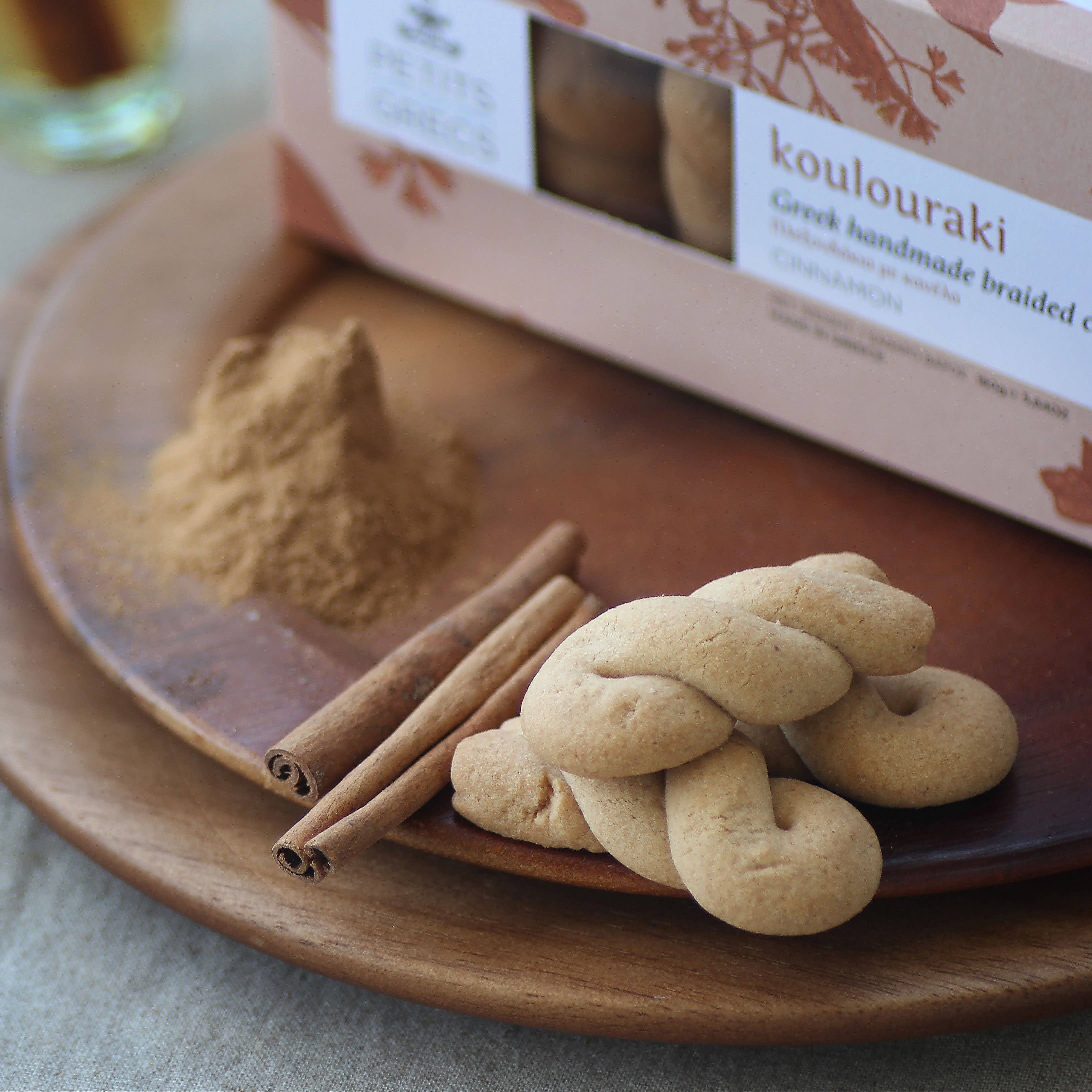 PETITS GRECS P.C. - Wholesale Cookie - Koulouraki Cinnamon - Greek Handmade Butter Cookies1
