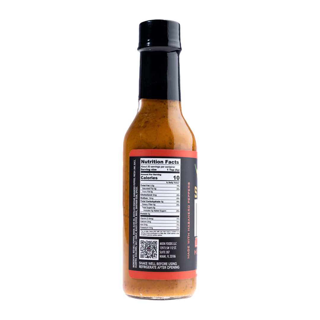 Spicy Mion Hot Sauce - Wholesale Hot Sauce - 1 Spicy Mion EXTRA HOT Sauce - 5 FL OZ2