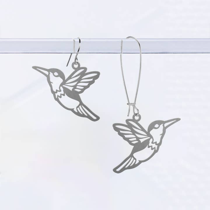 A Tea Leaf Jewelry - Wholesale Dangle Earrings - Hummingbird Earrings4