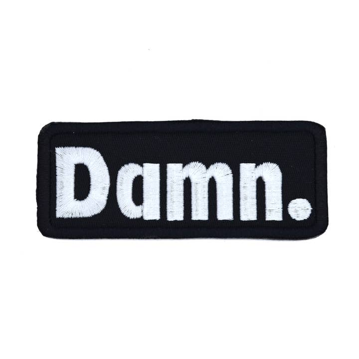 Patch brodé thermocollant/cousu de 3,5 pouces pour la vente par Thread By Dawn