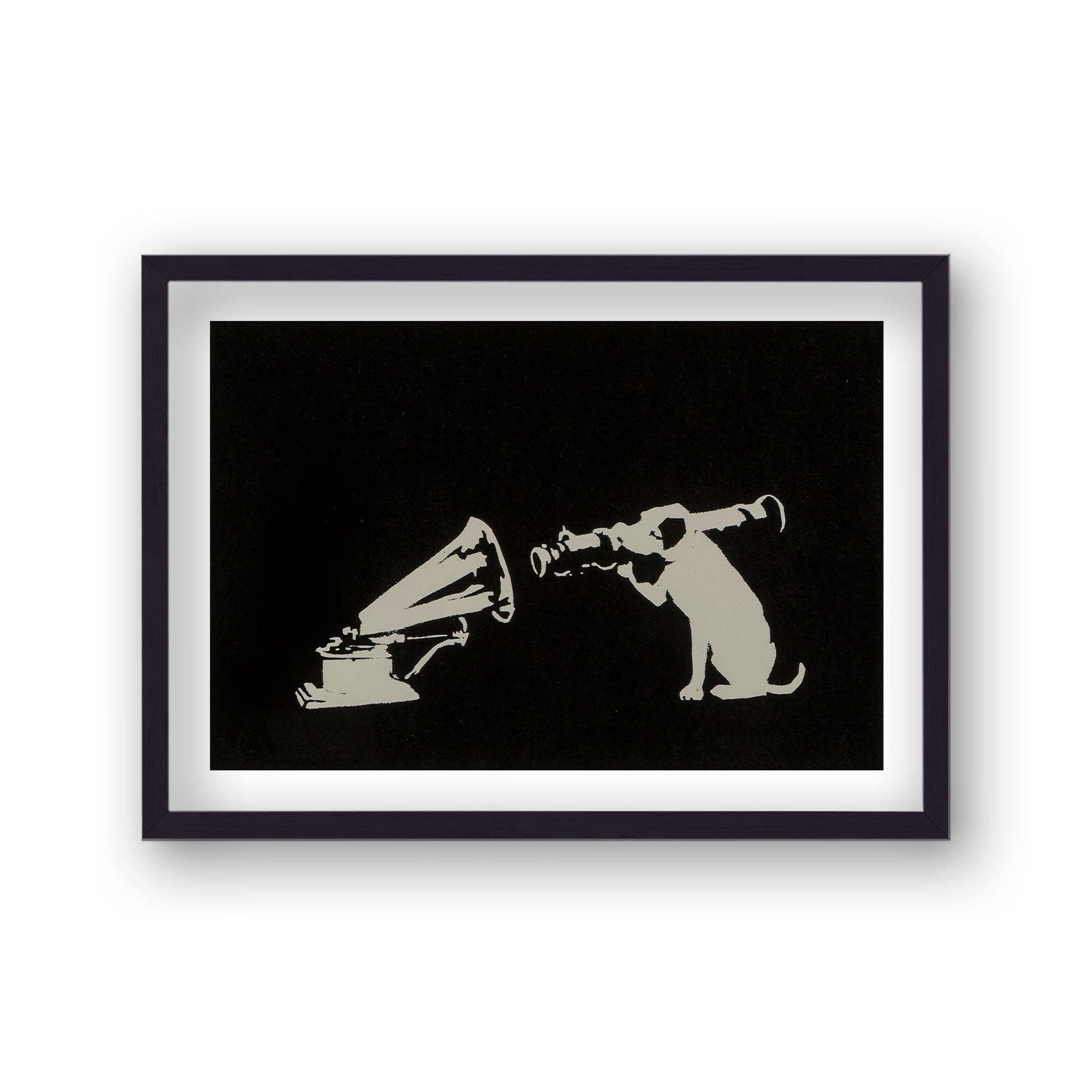 Gallery Print and Art – wholesale Art print – Banksy Print HMV Bazooka0