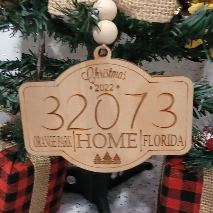 Code postal Ornaments pour la vente par Ebony's Tees's and Crafts