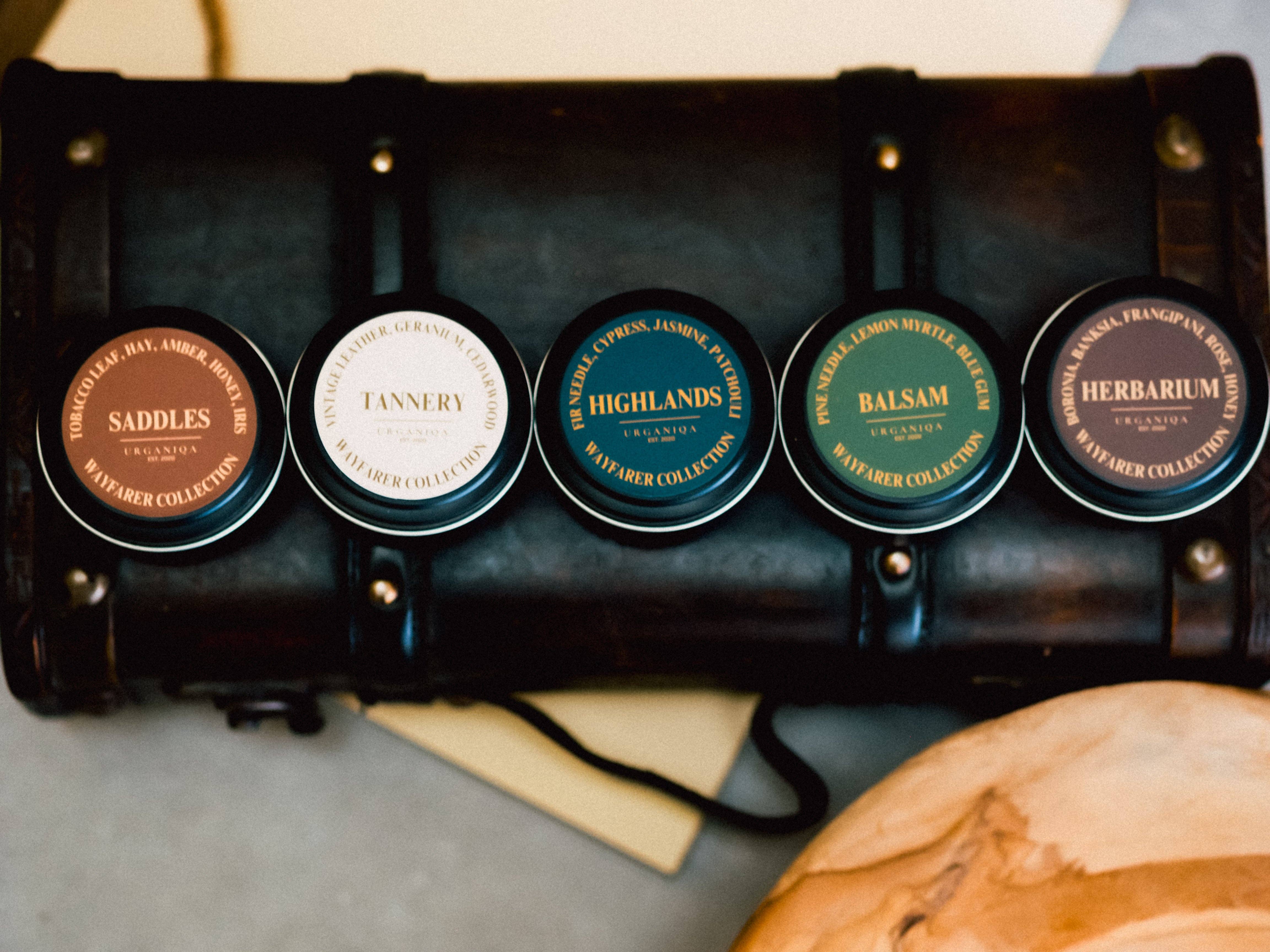 Urganiqa - Wholesale Travel candles - Highlands Soy Candle Travel Tin | Wayfarer Collection3