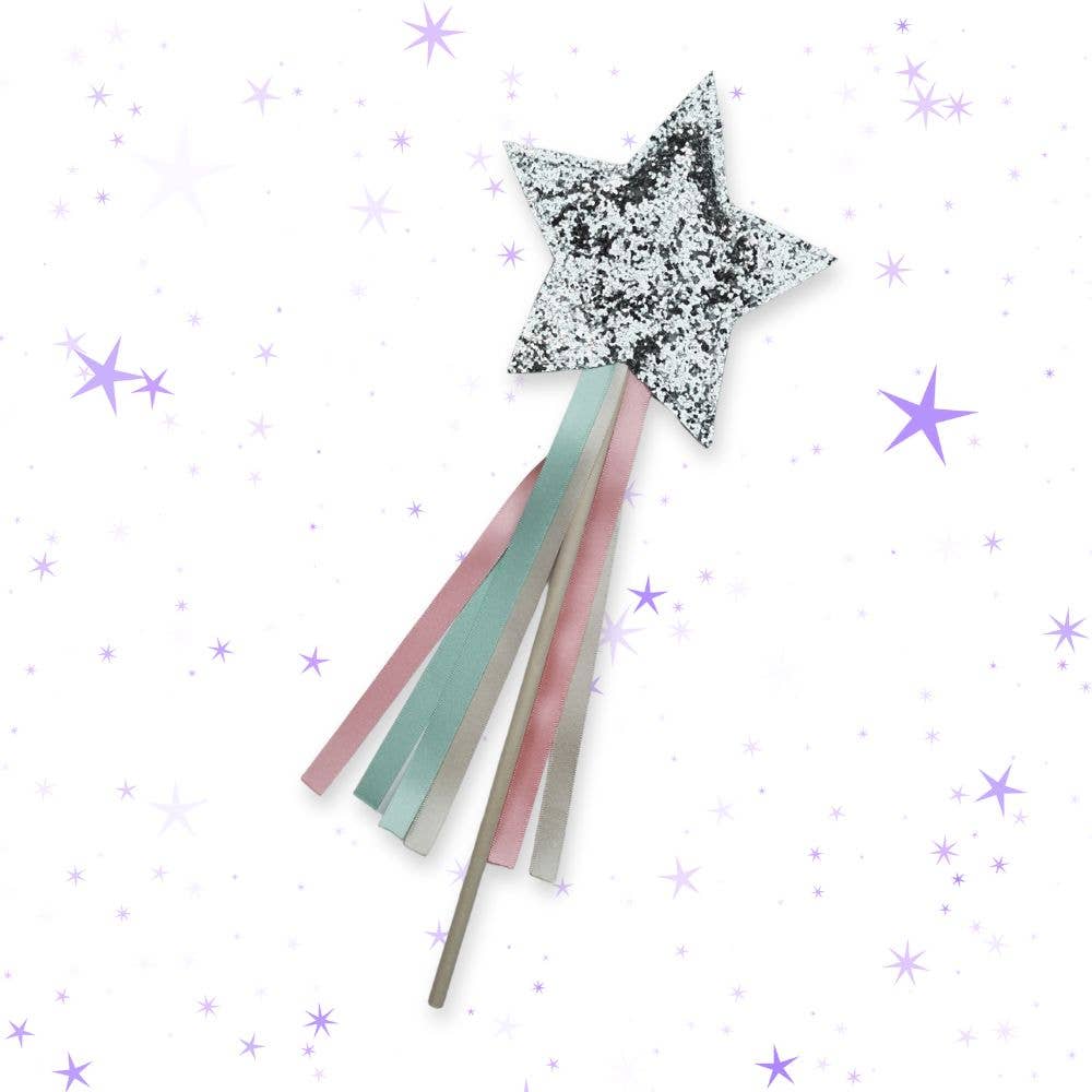A is for Alice Costumes - Wholesale Toy Wand - Kids - Glitter Magic Wand - Kids Dress Up Accessory2