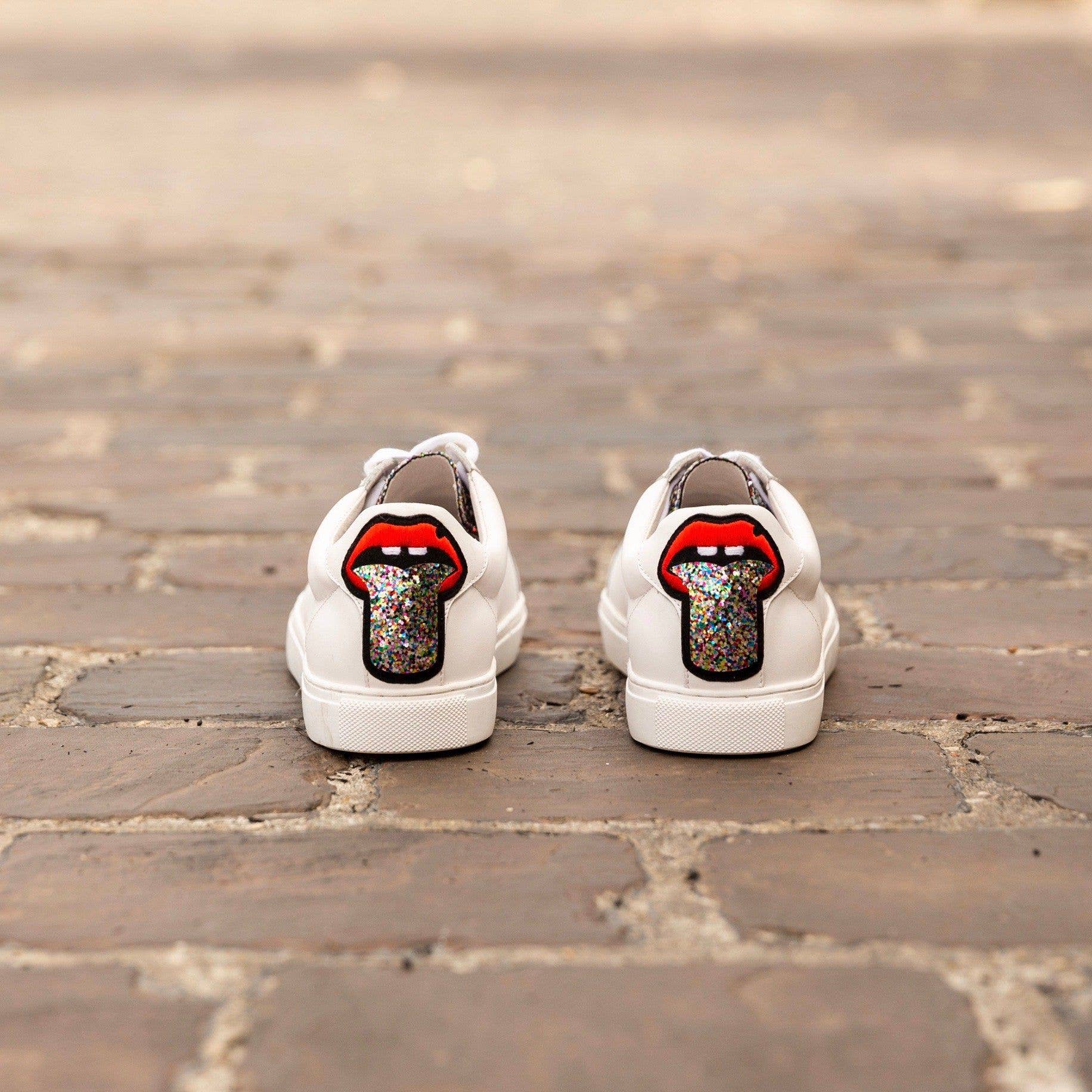 WHITE Simone-Glitter tab for wholesale on Faire5