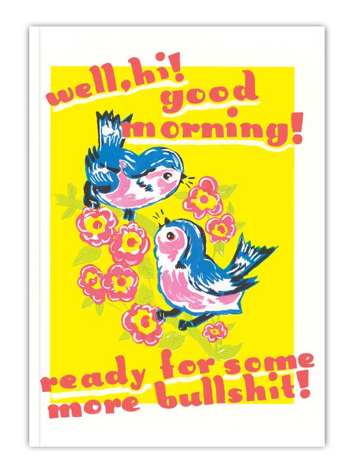 Regalo Divertido - Listo para Más Cuaderno A6 por Magda Archer para venta al por mayor de Brainbox Candy