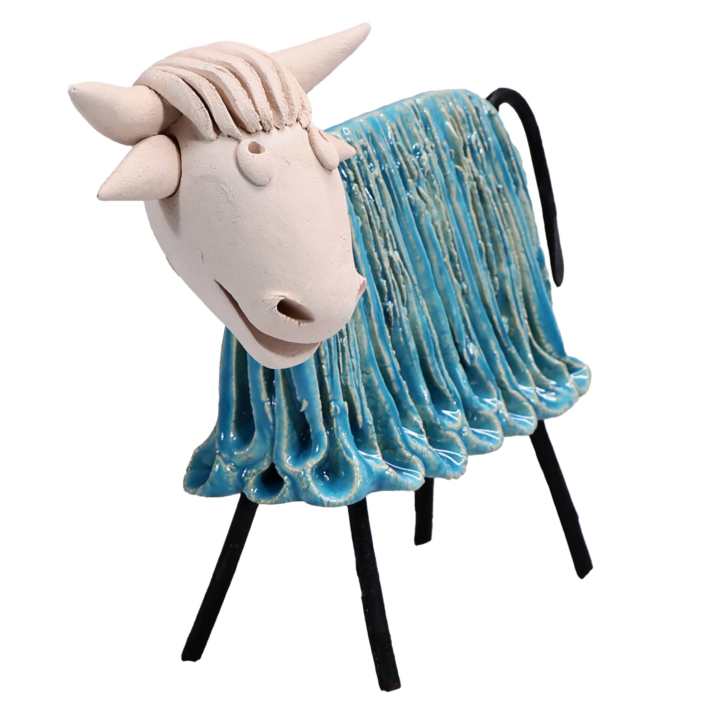 Enigma Supplies - Wholesale Decorative Figurine - Cow Highland Cattle Ceramic Figurine | Various Colours5