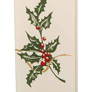 Flat Handmade Candle-Green Flower and Red Berries for wholesale by Flatyz Candles