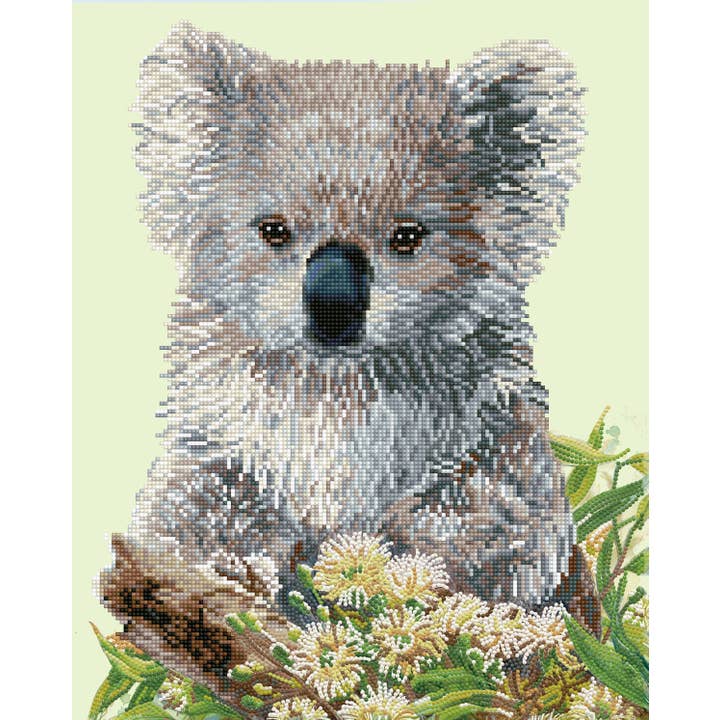Koala & Eucalypus Blossom for wholesale by DIAMOND DOTZ®