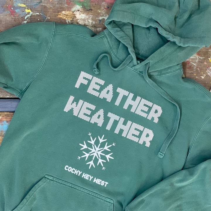 Feather Weather Hoodie för wholesale av The Cocky Brand