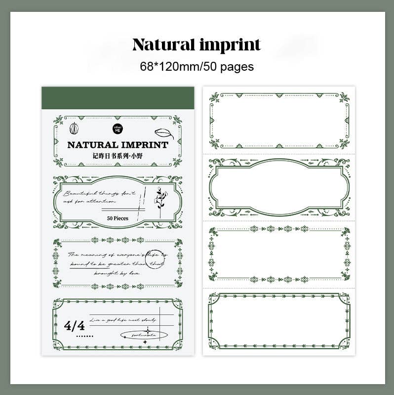 Hello Claws Limited – wholesale Notepad – Paper More | Vintage Style Notepad2