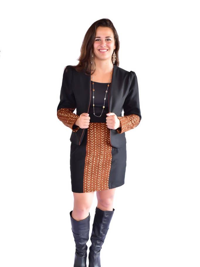 Chaqueta marinera de tela de barro para venta al por mayor de Cadling Fashions Ltd