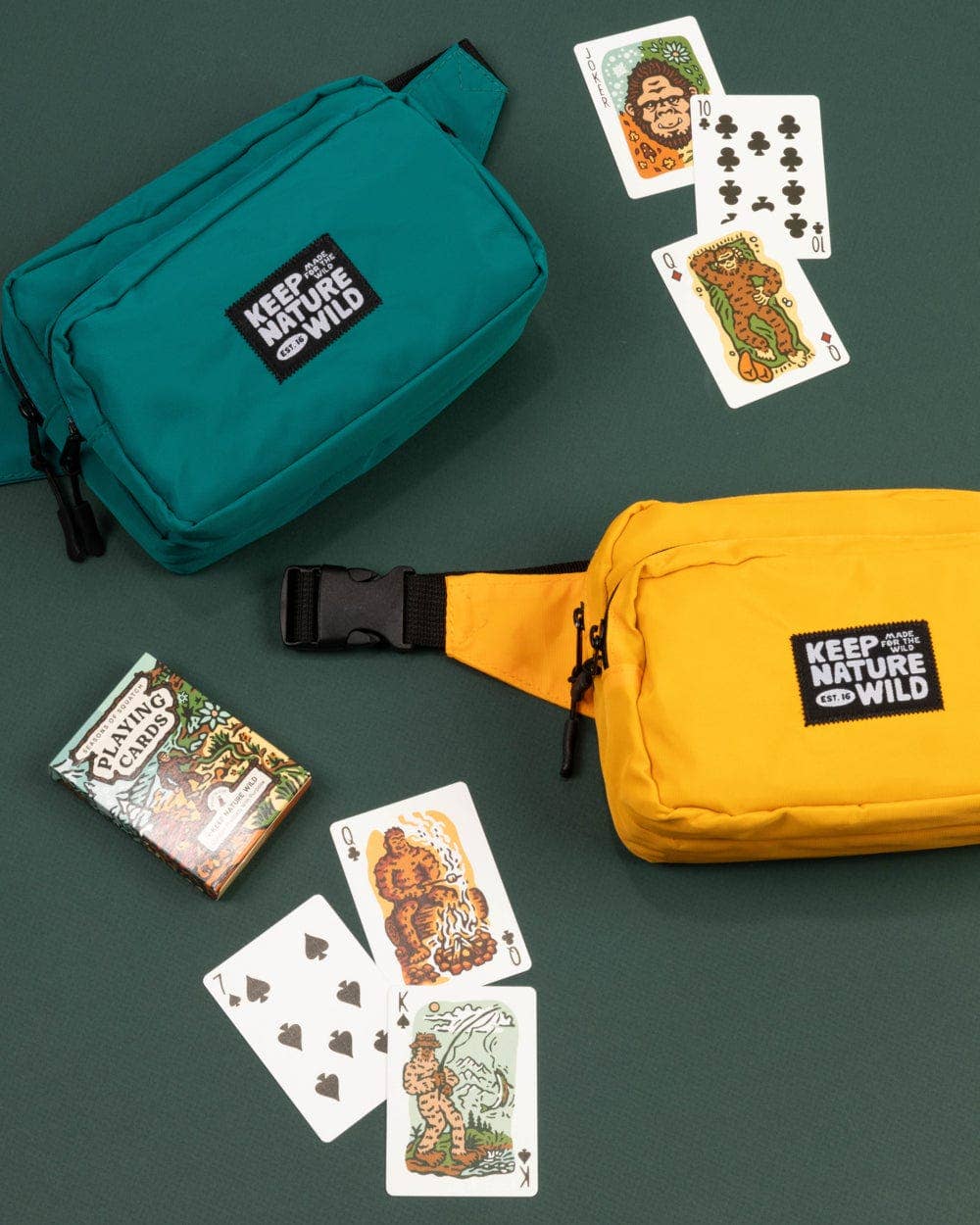 Keep Nature Wild - Vente Jeu de cartes - Cartes à jouer Seasons of Squatch11