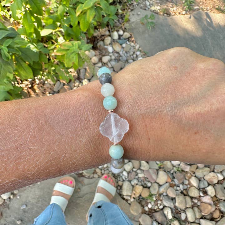 Drops of Wellness Goods - Wholesale Beaded Bracelet - Beaded Stone Bracelet, Diffuser Jewelry, The Mylett