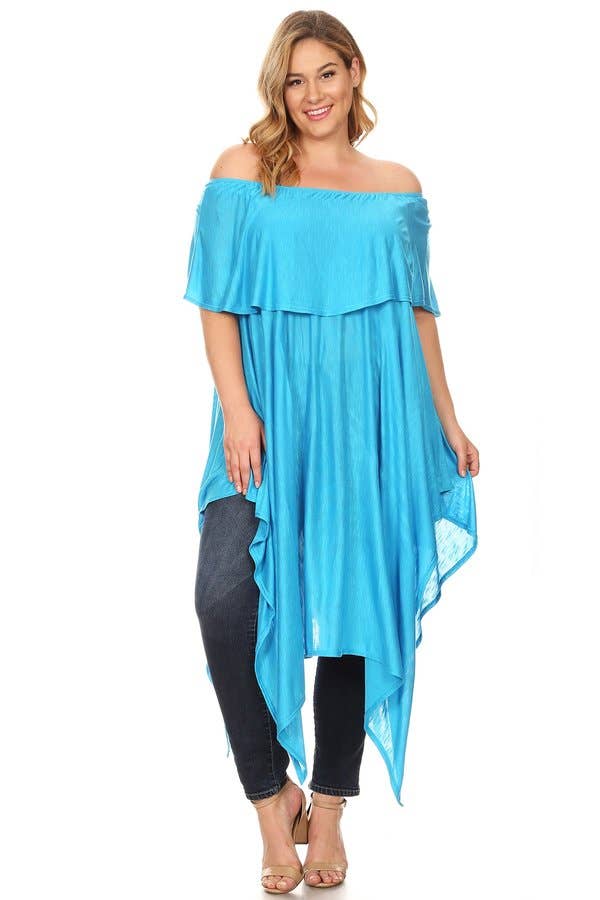 Lady Curvaceous - Vendita all'ingrosso Vestito - Donna - Abito midi a maniche corte con scollo a barchetta7