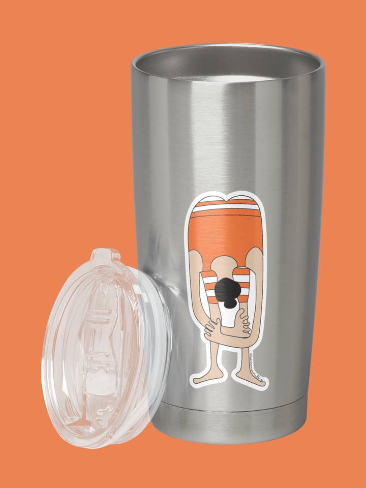 Yogi Orange pour la vente par Harmony Art Shop