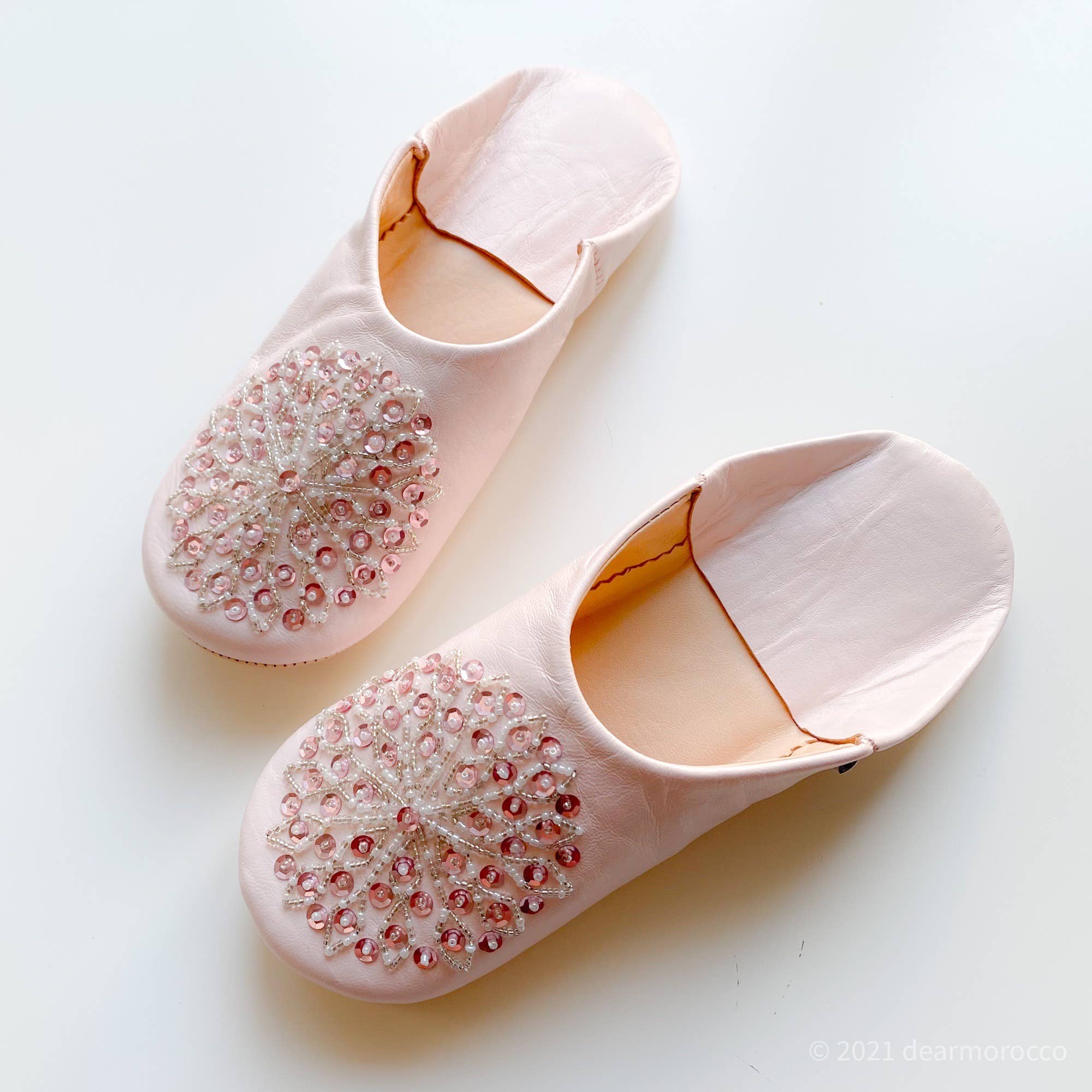 dear Morocco - Wholesale Slippers - Women's - Moroccan  Babouche // SPANGLE / BEADS /  STELLA SET3