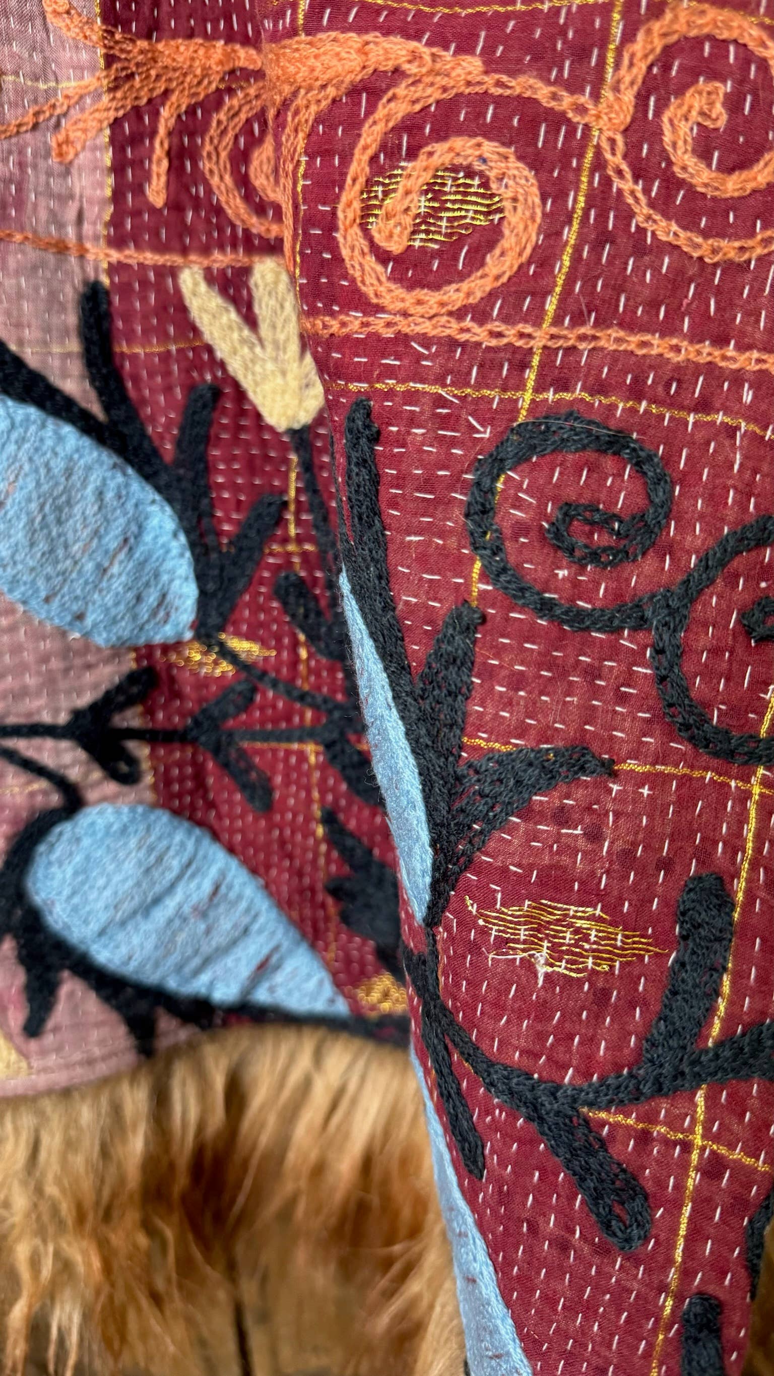 Wylder Trading Company - Wholesale Fur/Faux Fur Coat - Women's - Canyon Bloom Coat 027 (Long-Length) | Penny Lane Style Boho11