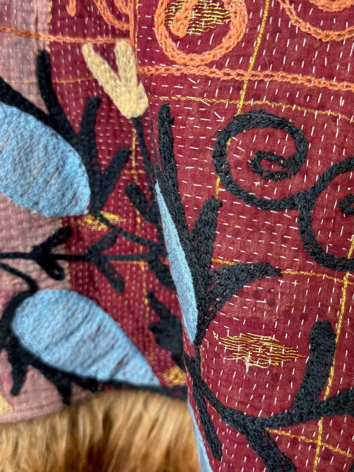 Wylder Trading Company - Wholesale Fur/Faux Fur Coat - Women's - Canyon Bloom Coat 027 (Long-Length) | Penny Lane Style Boho11