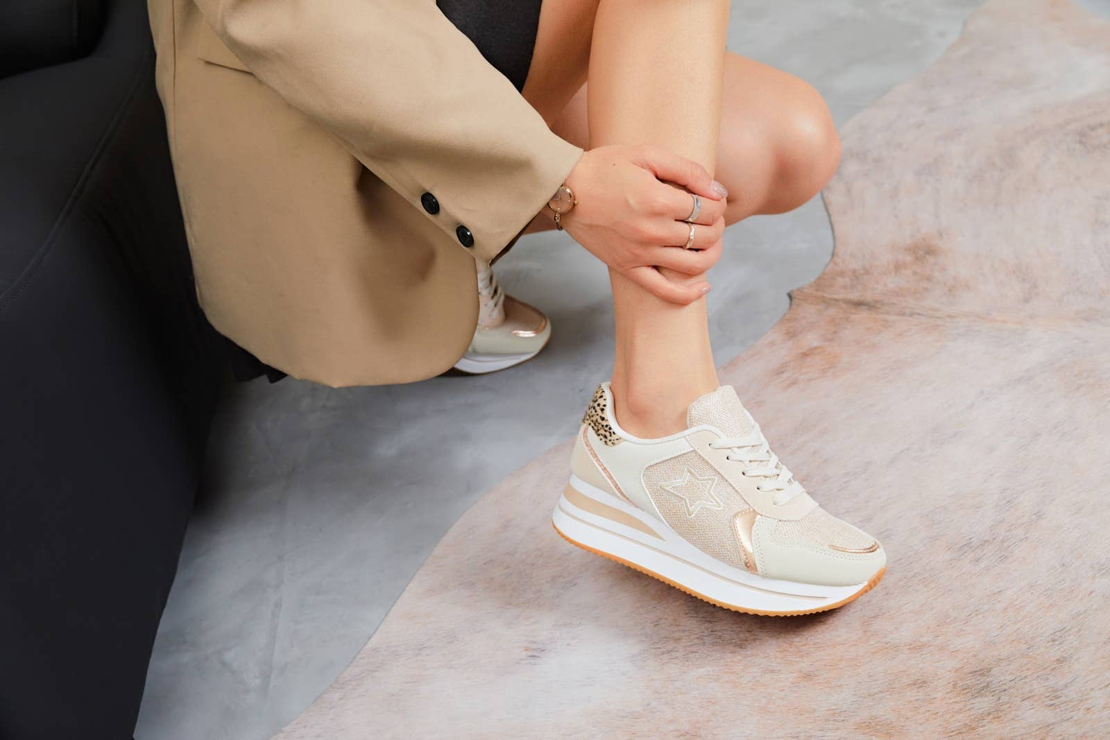 ERYNN - Wholesale Lifestyle Sneakers - Women's - wedge sneakers - Cléophée12