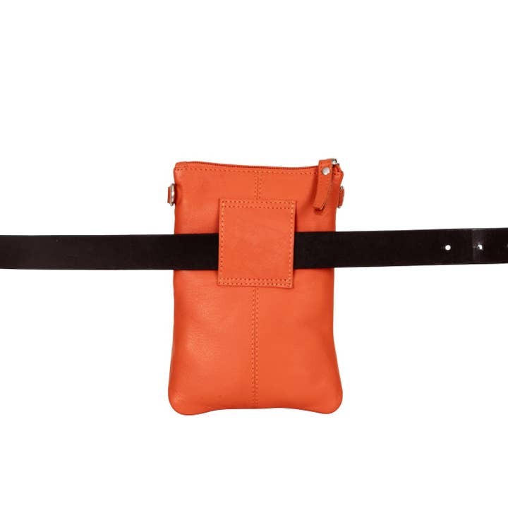 Greenwood Leather AU - Wholesale Crossbody bag – Women's - Leather Sling Bag Kempsey - Orange GW196625ORG2