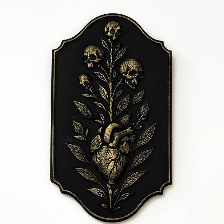G7T6 - Wholesale Plaque - Snapdragon Life and Death Wall Plaque Gallery Wall Decor4