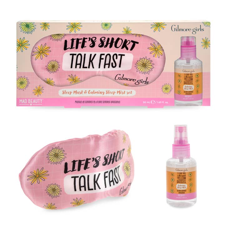 Gilmore Girls Sleep Mask & Pillow Mist for wholesale by Mad Beauty USA LLC
